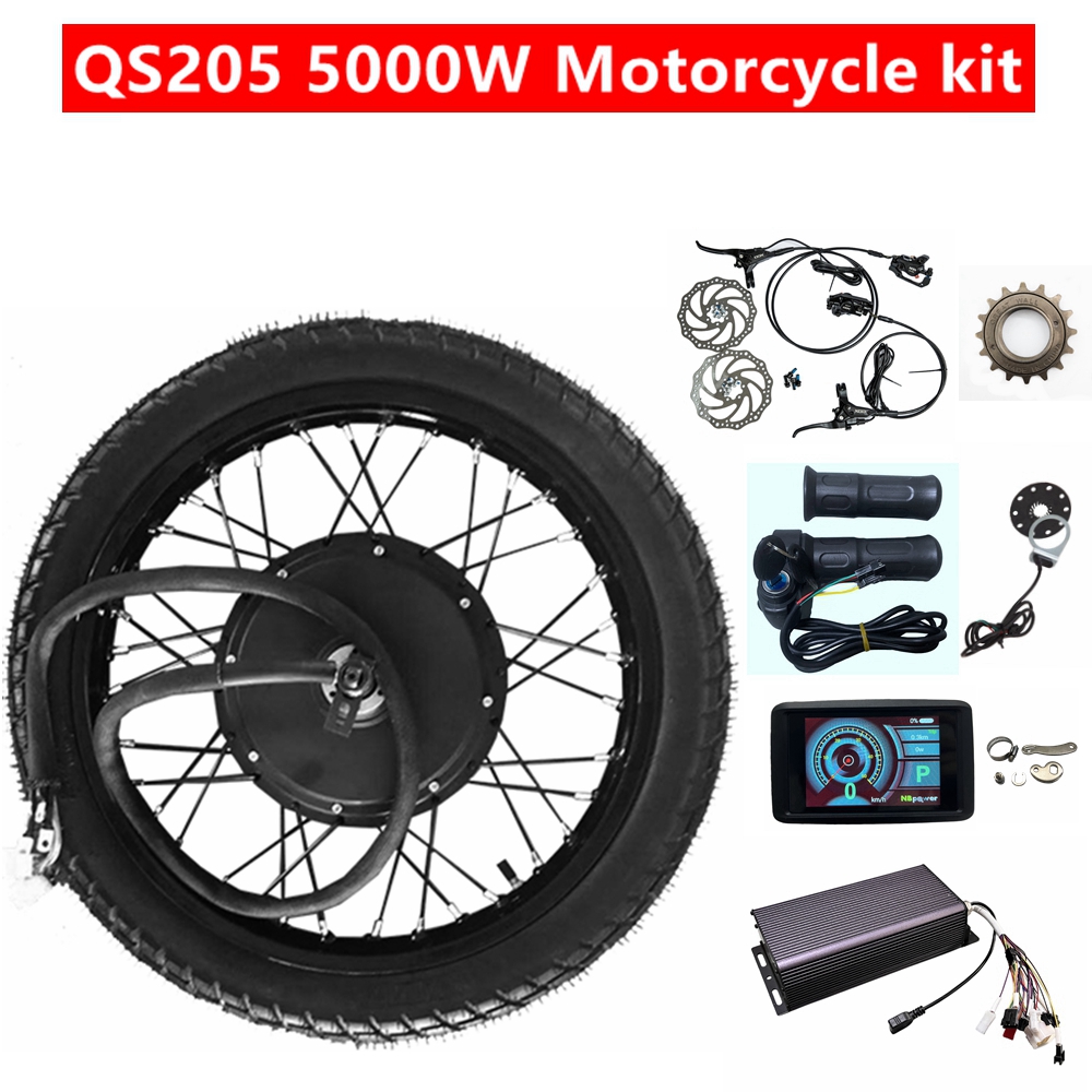 NBpower QS205 50H V3 72v 5000W - 72V 5000W Hub Motor Kit recension och pris
