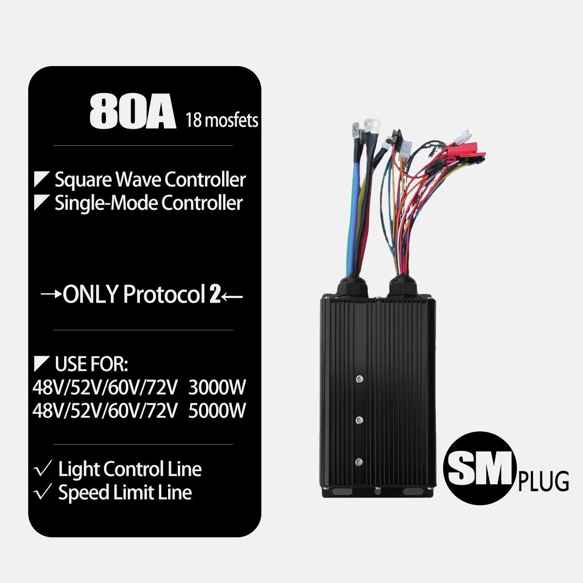3000W MTX39 E bike Conversion  - Ebike Conversion Kit 72V 3000W recension och pris