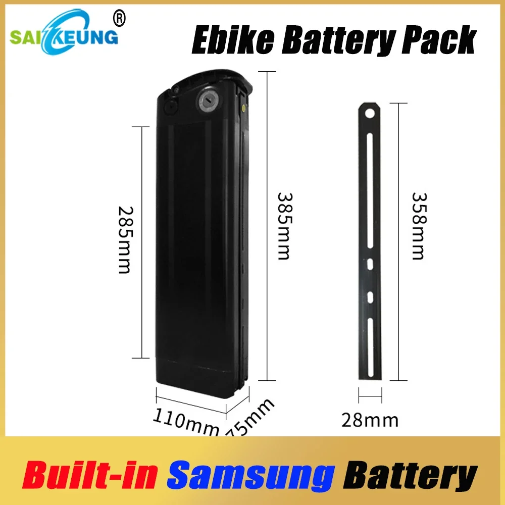 Electric Bike SilverFish 48v 2 - Ebike Battery 48V 20Ah Hailong recension och pris