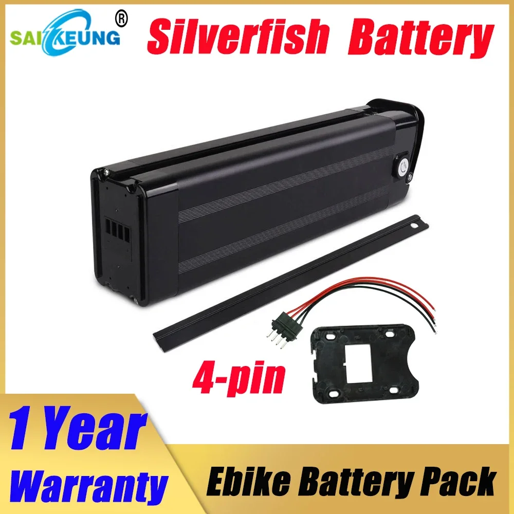 Electric Bike SilverFish 48v 2 - Ebike Battery 48V 20Ah Hailong recension och pris