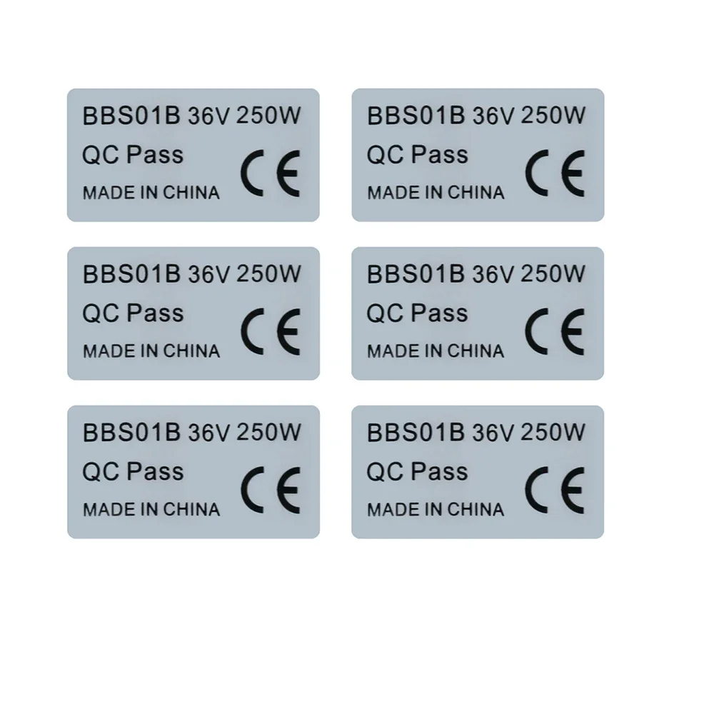 6pcs 36V 250W 48V 750W Sticker - Bafang Bbs02B 48V 750W Mid Drive Kit recension och pris